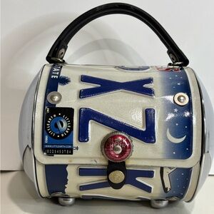 Little Earth Vintage License Plate Handbag Purse Texas